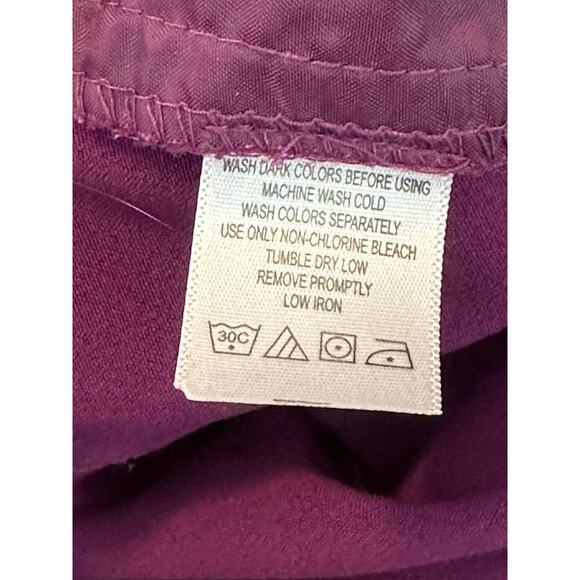 Jessica London magenta purple cropped pants size 16 - Picture 4 of 11